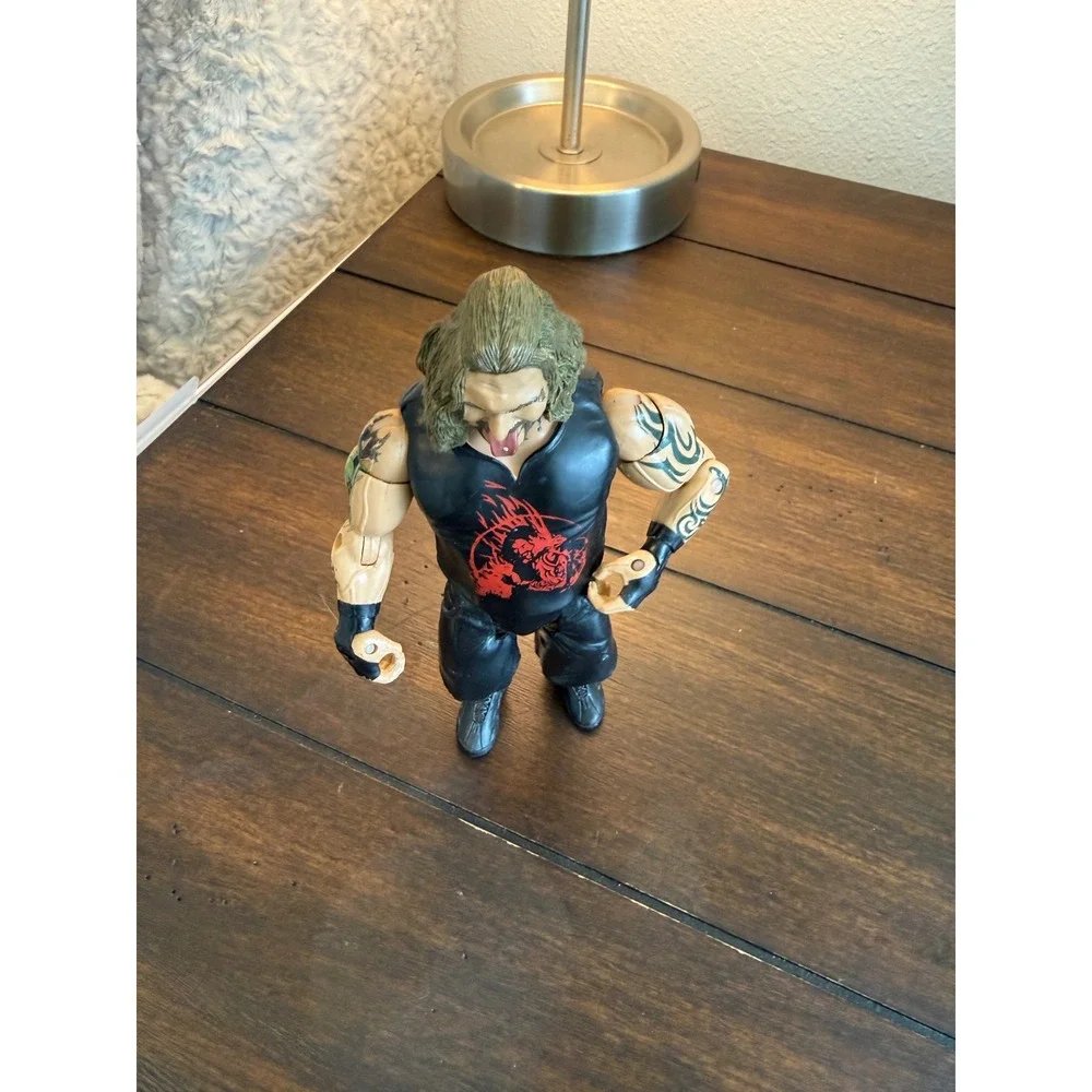 WWE Balls Mahoney ruthless aggression, action figureWrestling Toy Black Red